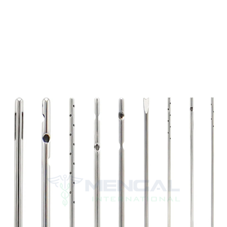 Liposuction Cannulas Set Fat Transfer Instruments Plastic Surgery Instruments – 12 Pcs kit