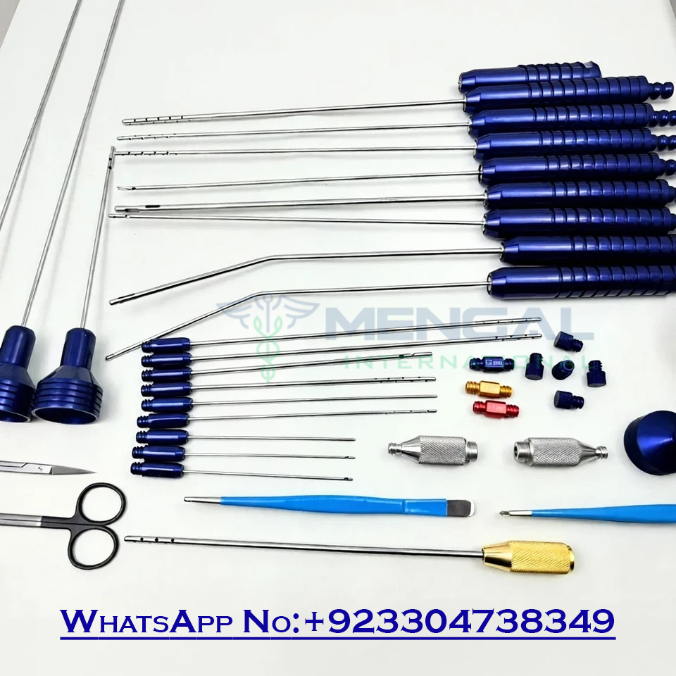 Liposuction Cannulas Set of 40 Pcs Surgical Instruments