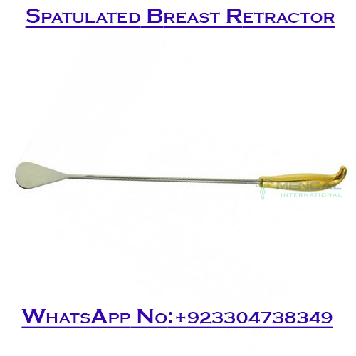 Spatulated Breast Retractor Plastic Surgery Instruments