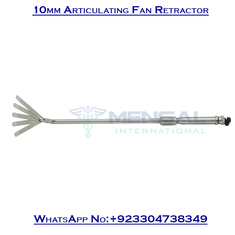 10mm Articulating Fan Retractor Laparoscopic Retraction Instruments