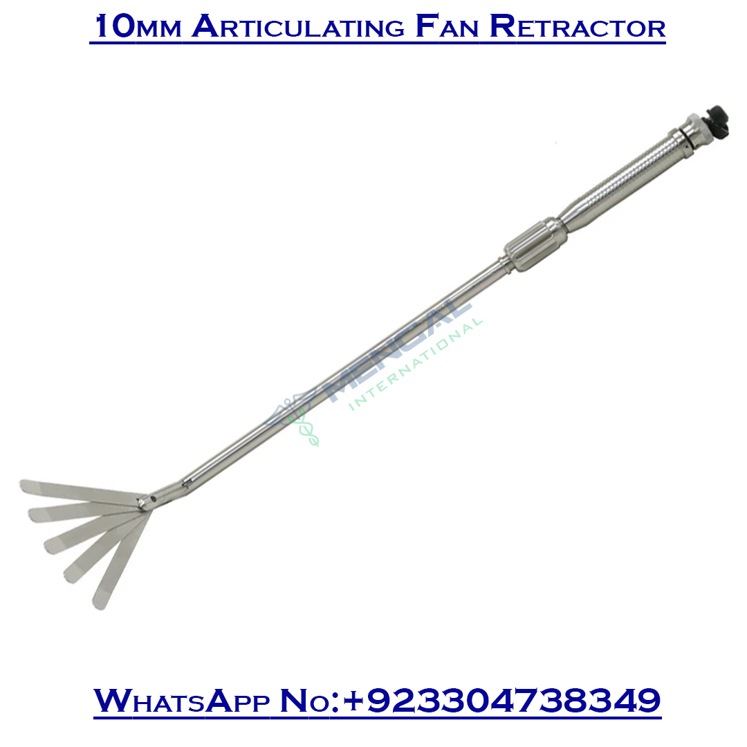 10mm Articulating Fan Retractor Laparoscopic Retraction Instruments