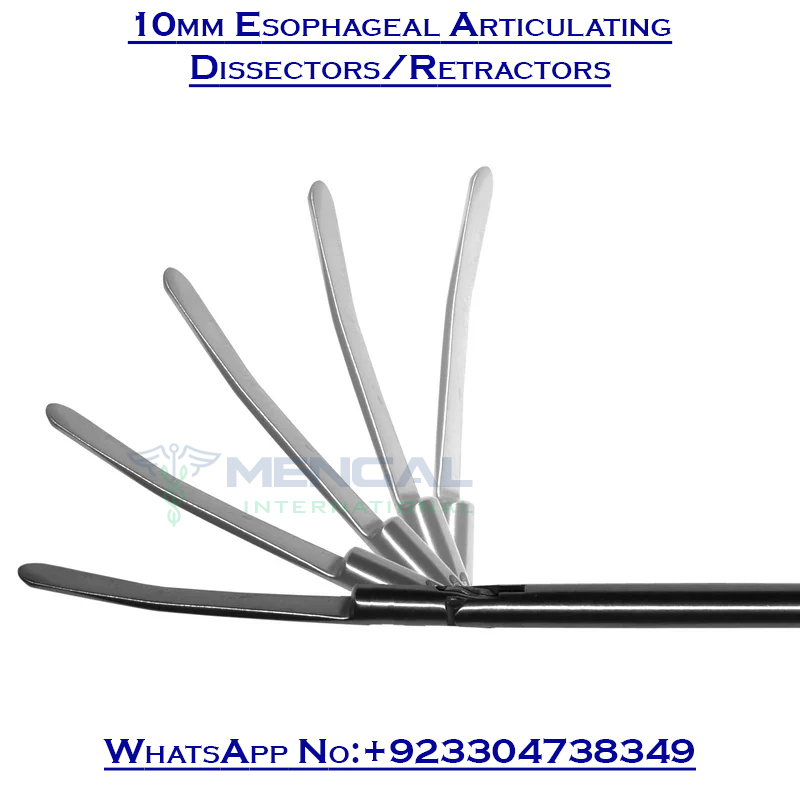 10mm Esophageal Articulating Dissectors/Retractors Laparoscopic Retraction Instruments