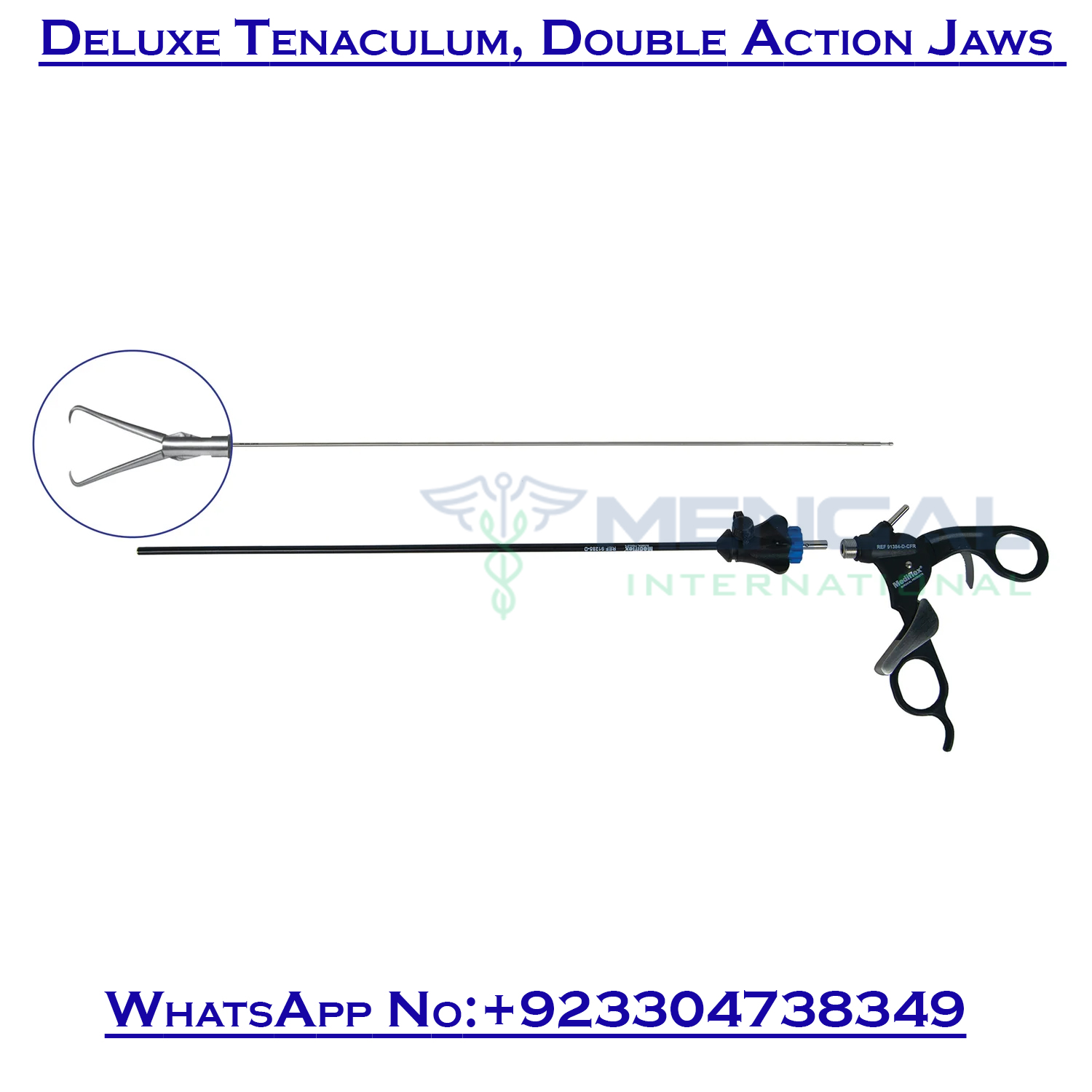 Deluxe Tenaculum, Double Action Jaws Deluxe Modular Instruments