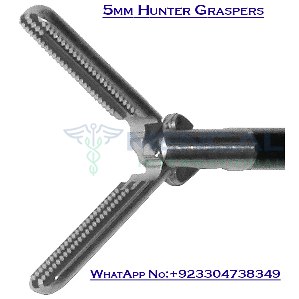 5mm Hunter Graspers Deluxe Modular Instruments