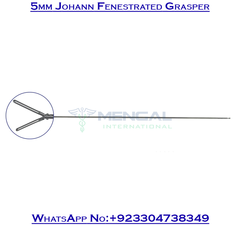 5mm Johann Fenestrated Grasper Deluxe Modular Instruments