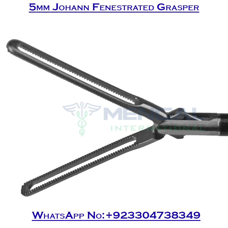 5mm Johann Fenestrated Grasper Deluxe Modular Instruments