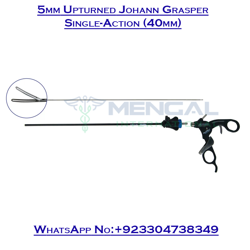 5mm Upturned Johann Grasper Single-Action (40mm) Deluxe Modular Instruments