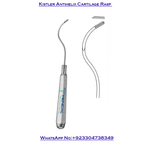 Kistler Antihelix Cartilage Rasp – Right & Left | Precision Otoplasty Instrument