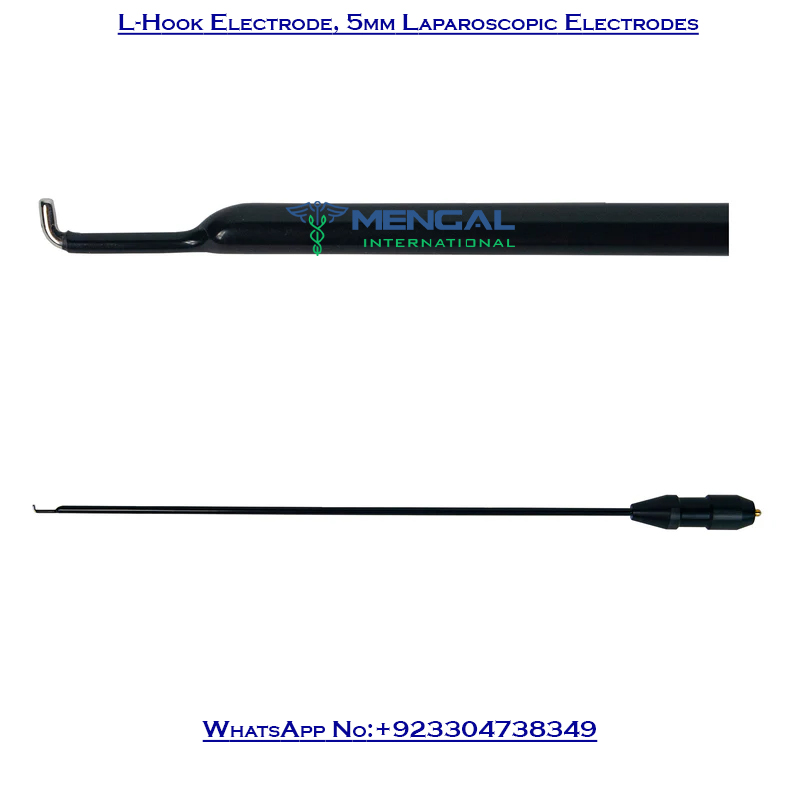 L-Hook Electrode, 5mm Laparoscopic Electrodes