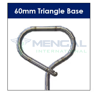 Laparoscopic Articulating 60mm Base Triangular Retractors