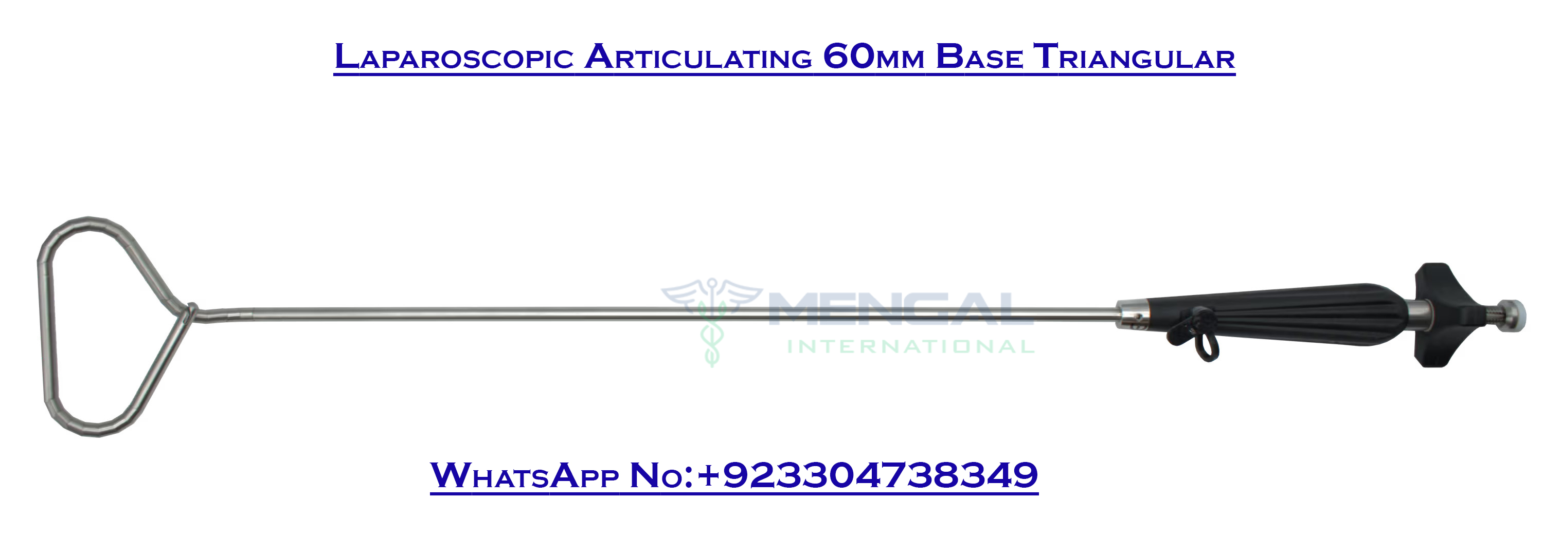 Laparoscopic Articulating 60mm Base Triangular Retractors