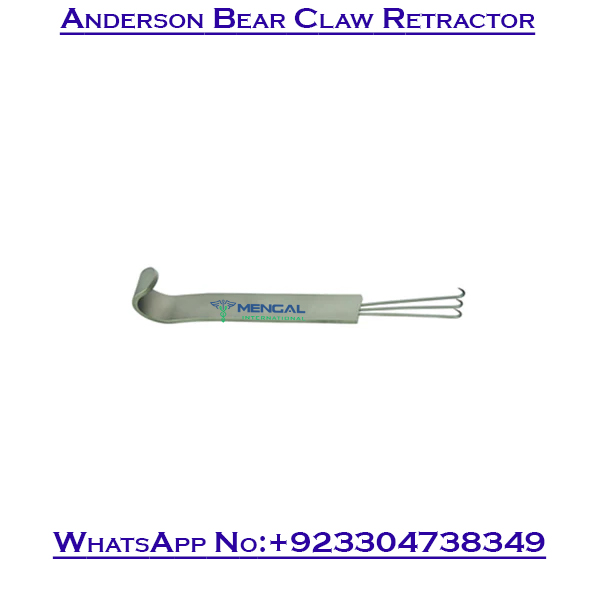 Anderson Bear Claw Retractor Plastic Surgery Instrument