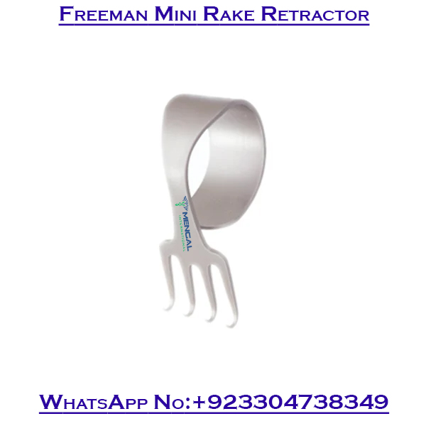 Freeman Mini Rake Retractor plastic surgery instruments