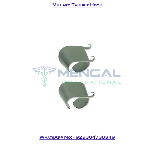 Millard Thimble Hook Plastic Surgery Instruments