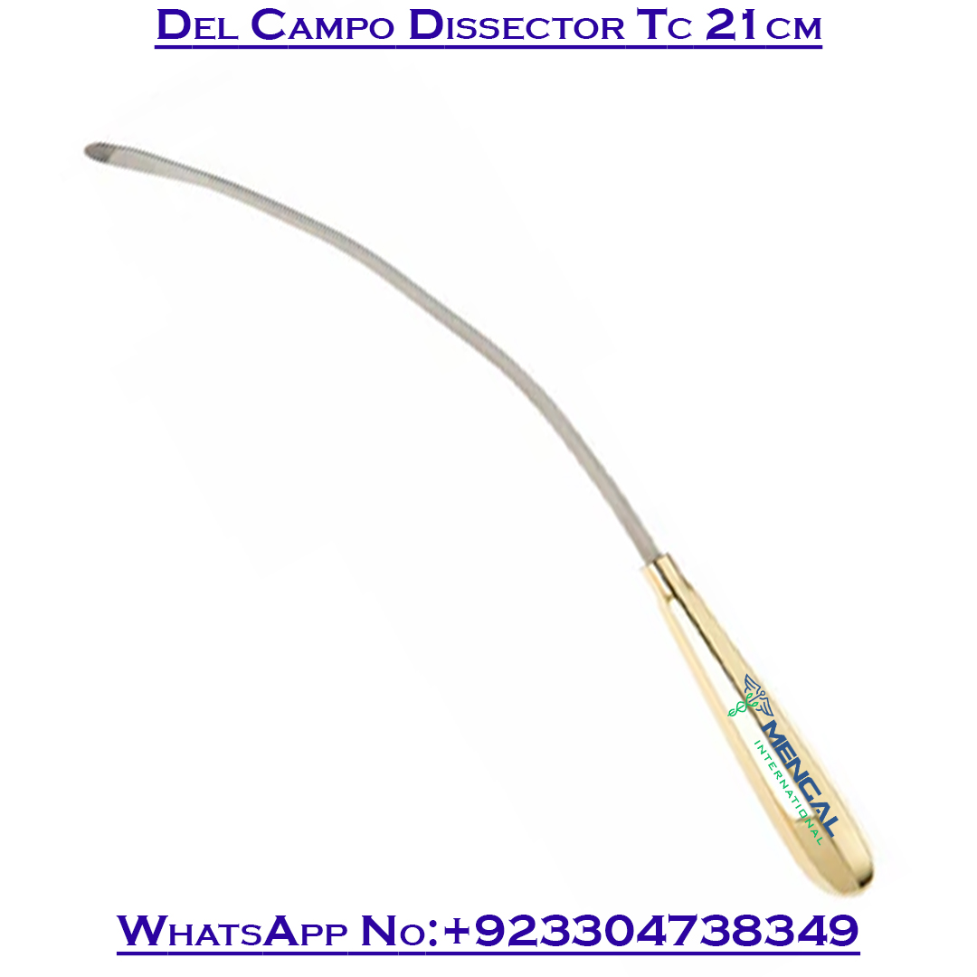 Del Campo Dissector TC 21cm – Premium Surgical Dissecting Instrument
