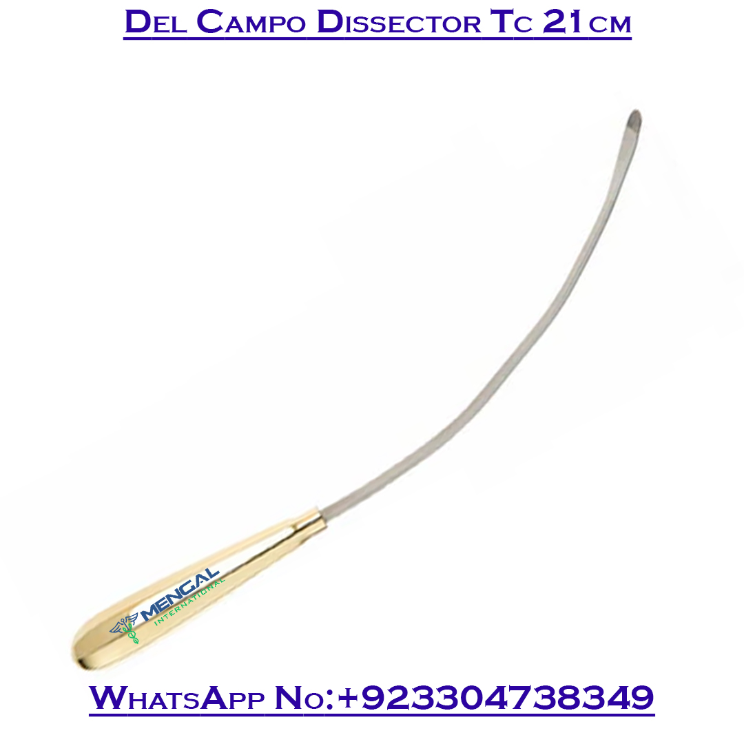 Del Campo Dissector TC 21cm – Premium Surgical Dissecting Instrument