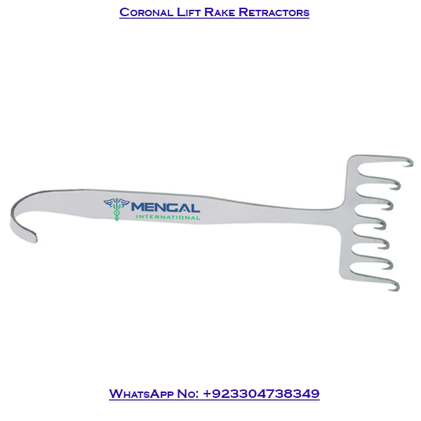 Coronal Lift Rake Retractors plastic surgery instruments