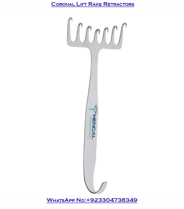 Coronal Lift Rake Retractors plastic surgery instruments