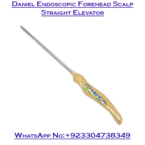 Daniel Endoscopic Forehead Scalp Straight Elevator for Brow & Forehead Lift Surgery