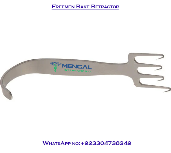 Freemen Rake Retractor plastic surgery instruments