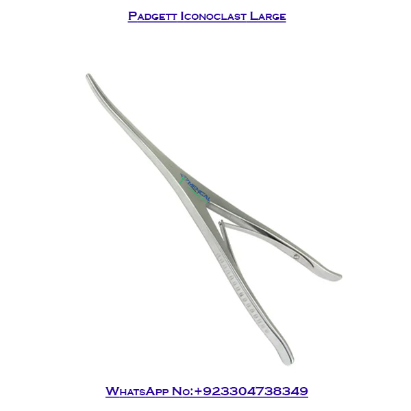 Padgett Iconoclast Large plastic surgery instruments