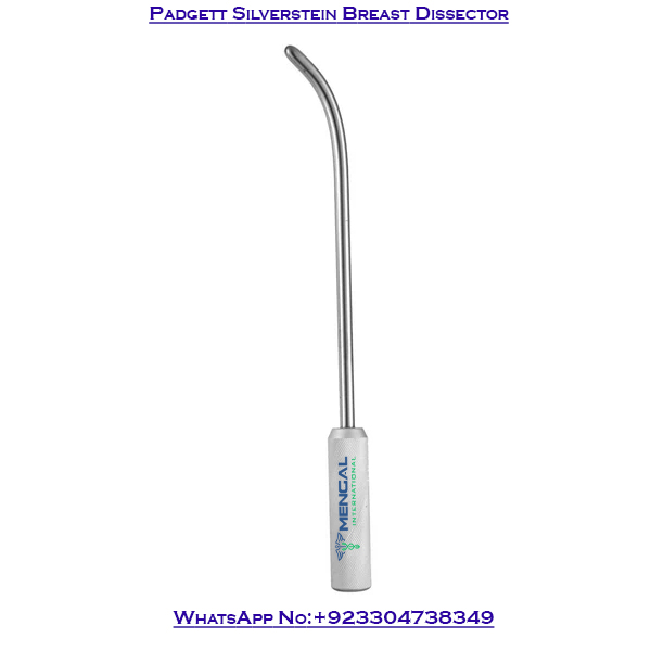 Padgett Silverstein Breast Dissector plastic surgery instruments