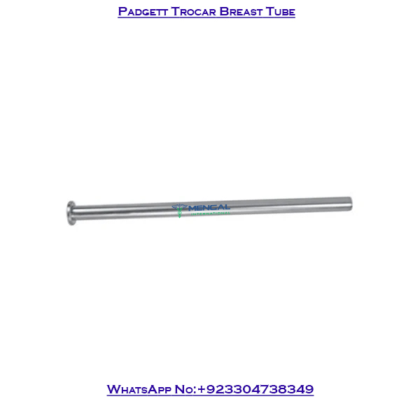 Padgett Trocar Breast Tube 14″ (356mm) Total Length