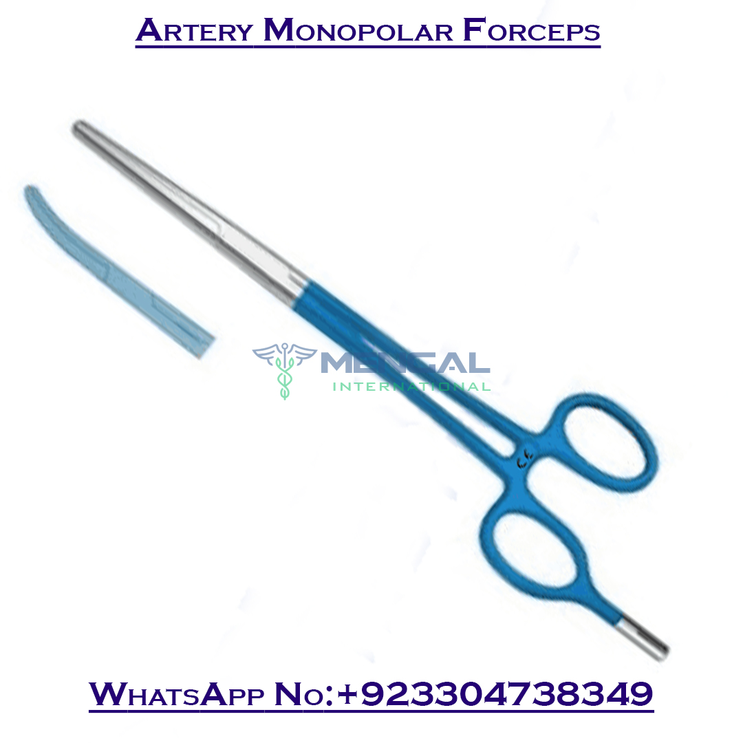 Artery Monopolar Forceps Electrosurgery Instruments