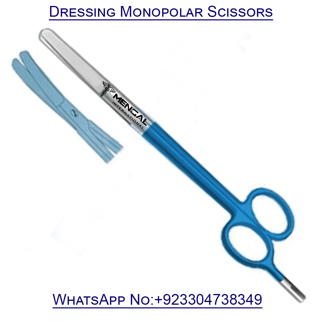 Dressing Monopolar Scissors Electrosurgery Instruments