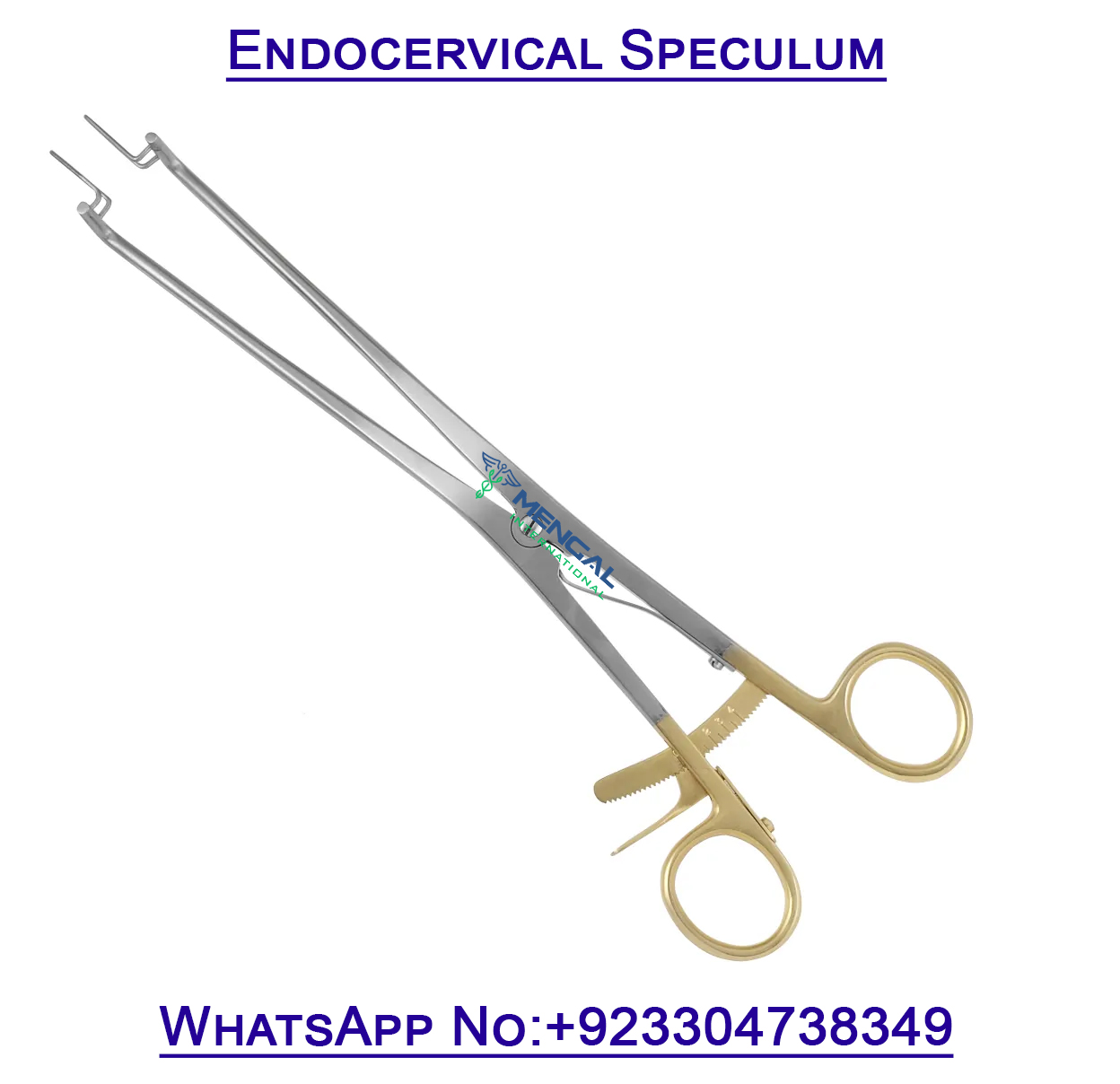 Endocervical Speculum gynecological electrosurgical instrument