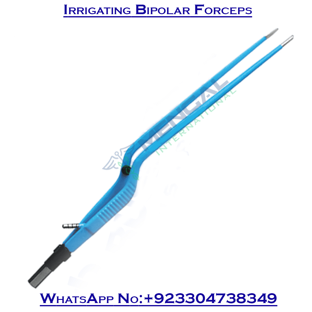 Reusable Irrigating Bipolar Forceps Electrosurgery Instruments