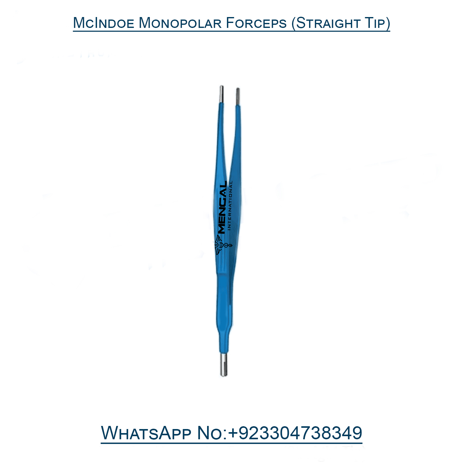 McIndoe Monopolar Forceps (Straight Tip) Electrosurgery Instruments