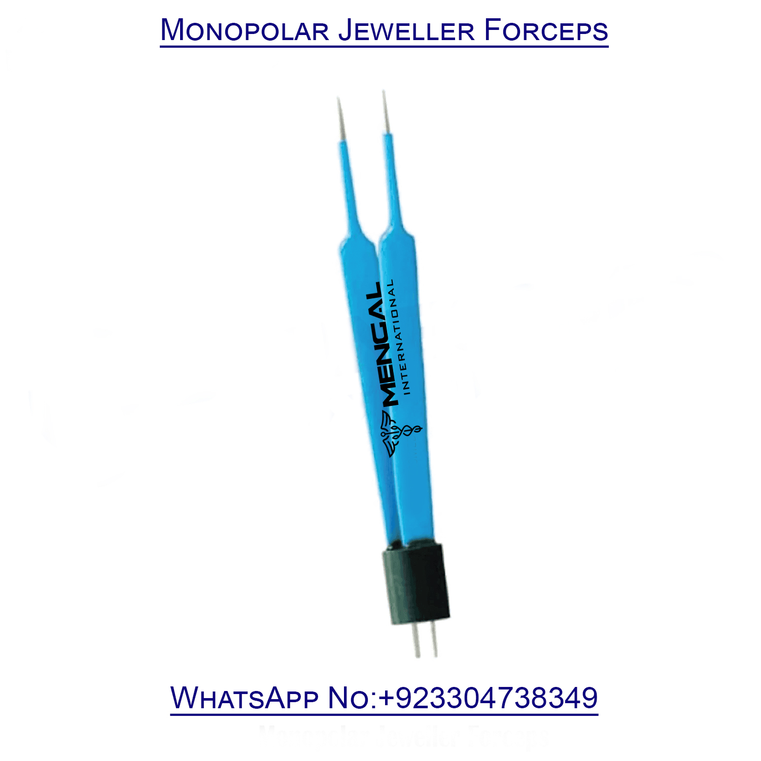 Monopolar Jeweller Forceps Electrosurgery Instruments