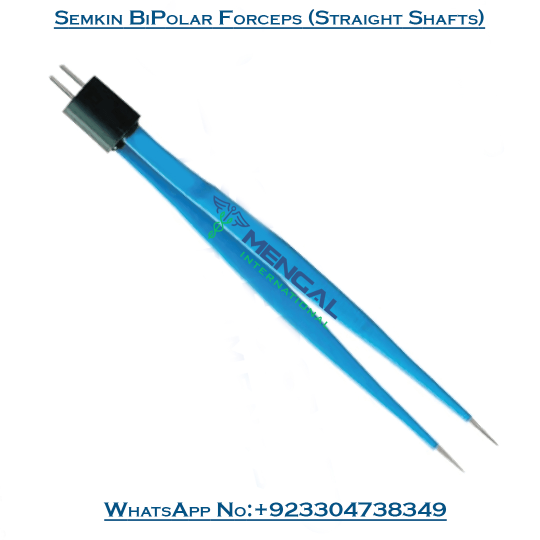 Semkin BiPolar Forceps (Straight Shafts) Electrosurgery Instruments