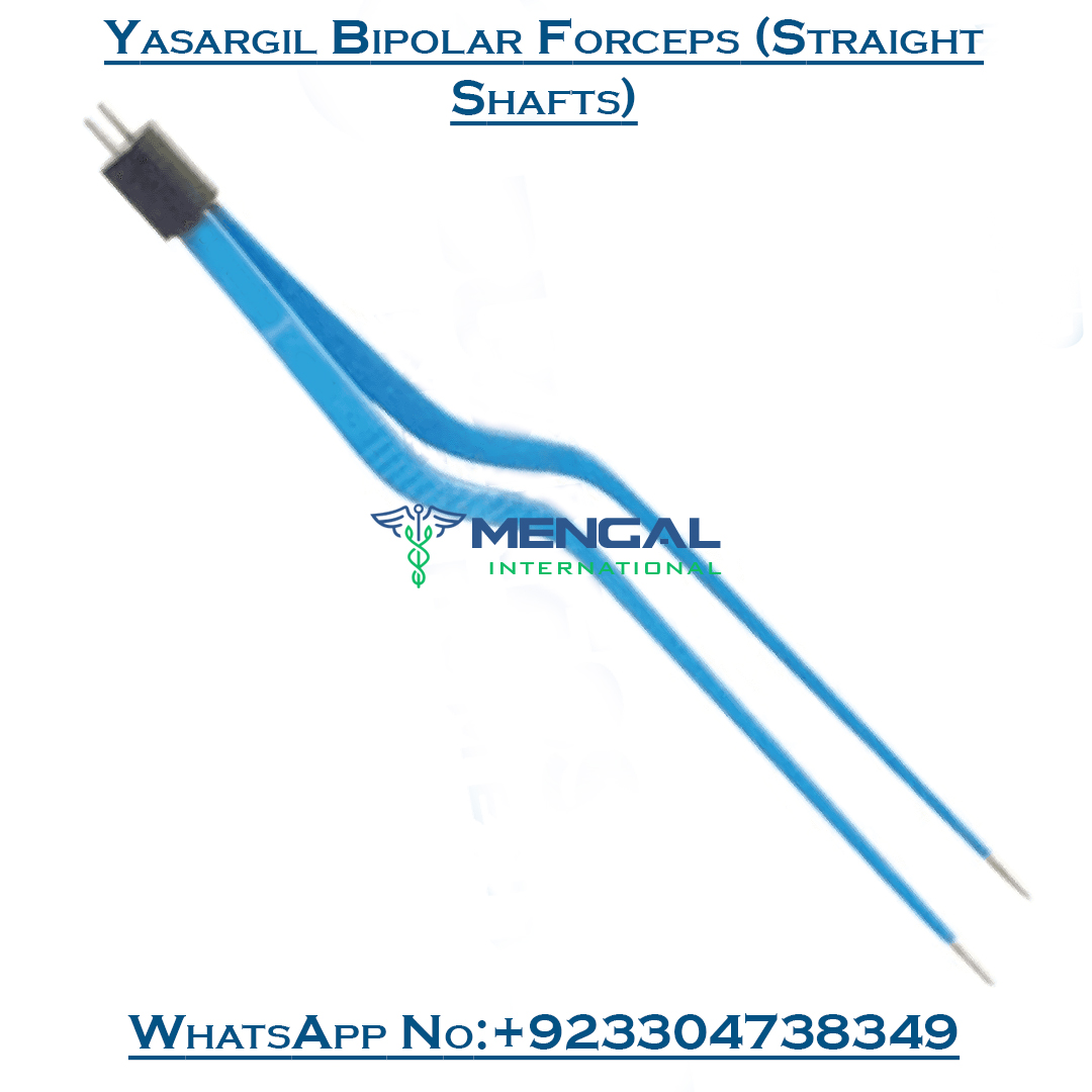 Yasargil Bipolar Forceps (Straight Shafts) Electrosurgery Instruments