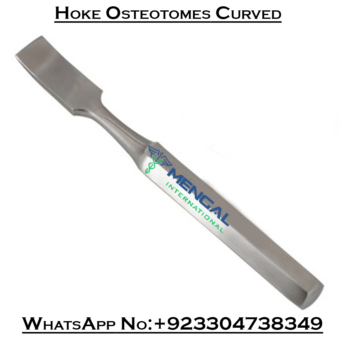 Hoke Osteotomes Curved German Grade Surgical Orthopedic Instruments 3mm–19mm Stainless Steel