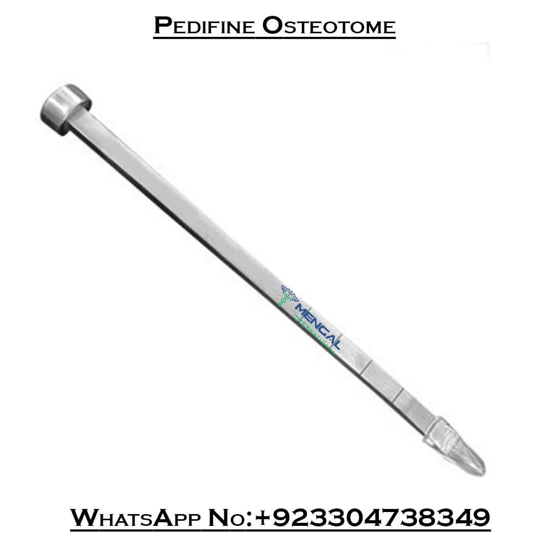 Pedifine Osteotome With Cap German Grade Surgical Orthopedic Instrument Stainless Steel Bone Chisel