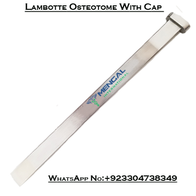 Lambotte Osteotome With Cap German Grade Surgical Orthopedic Instrument Stainless Steel Bone Chisel