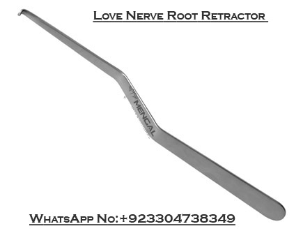 Love Nerve Root Retractor Bayonet Spine Surgery & Neurosurgical Instrument